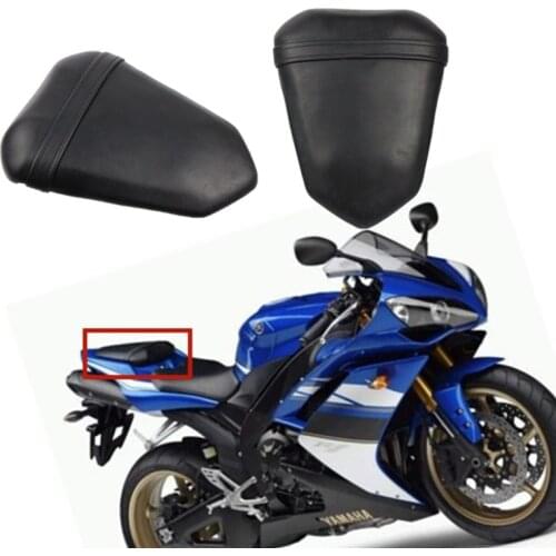Motorcycle Passenger Rear Seat Pillion Cushion Pad Fit For YZF1000 R1 07-08