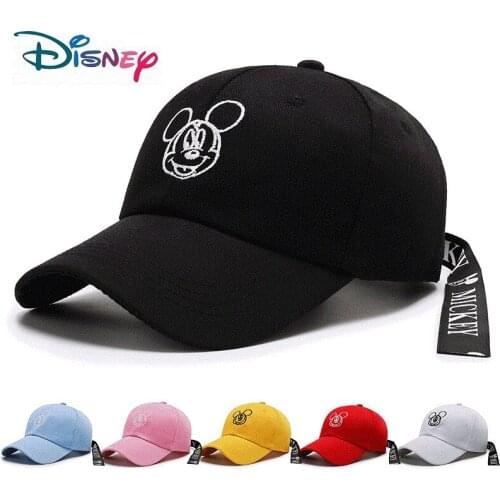 Adult Anime Cartoon Caps Disney Mickey Mouse Minnie Hat Travel Caps Summer Breathable Mesh Sun Gorras Adjustable For Women Men