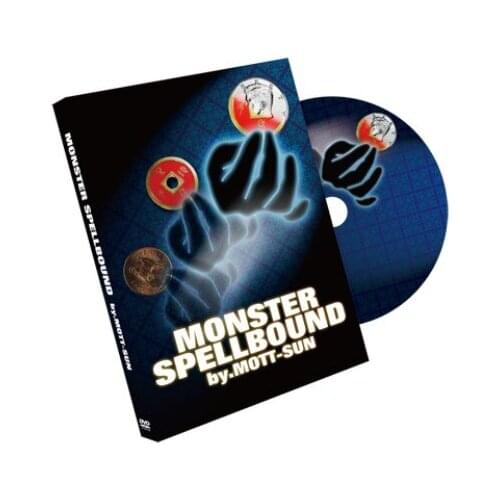 MONSTER SPELLBOUND by Mott-Sun (ALL and Gimmick) - Trick,Coin Magic,Illusions,Close up,Magician Toys Coin Vanishing Appearing