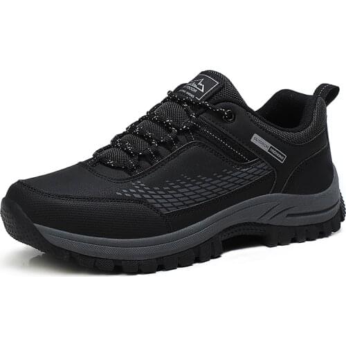 New Men Hiking Shoes Quality Autumn Winter Outdoor Mens Sport Trekking Mountain Sneakers Waterproof Climbing Casual shoes