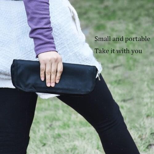 Outdoor Stainless Steel Hand Bag Folding Stool Travel Ultra-light Portable Folding Chair Outing Camping Leisure Fishing Stool