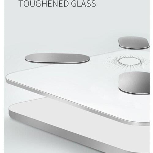 Solar Charging APP Bluetooth Intelligent Electronic Weight Balance Body Fat Scale Support for Android or IOS