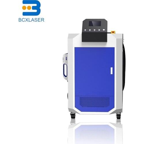 High efficiency 50W 100W backpack fiber laser cleaning machine for paint/oil/rust remove factory price