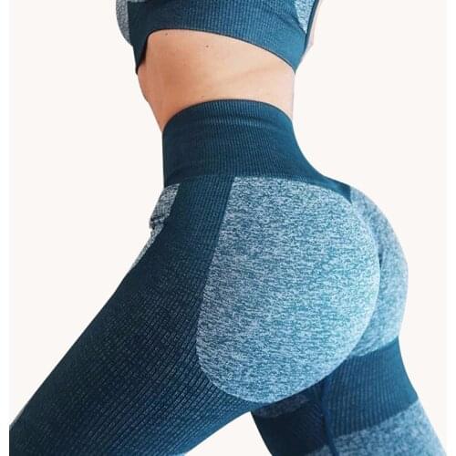 SALSPOR New Women Yoga Pants Energy Seamless Leggings High Waist Push Up Slim Fit Sport Leggings Gym Running Fitness Pants Femme