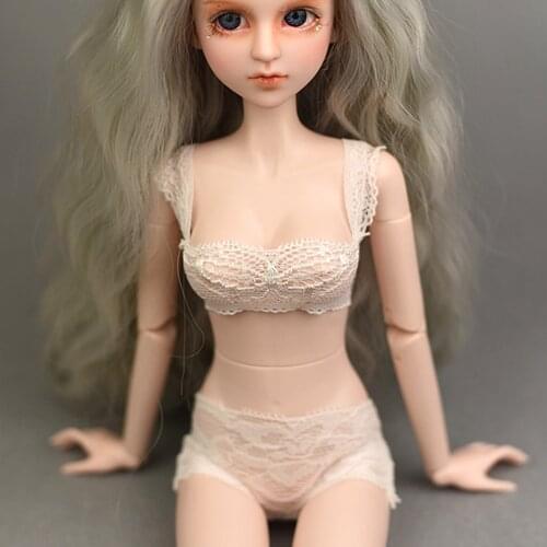 1/4 White Lace Underwear Suit For BJD XinYi Dolls Clothes Accessory Outfit
