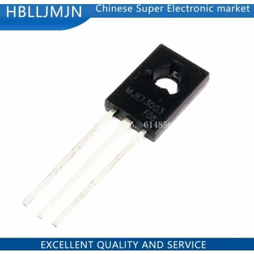 200PCS MJE13003 E13003-2 E13003 TO-126 Transistor