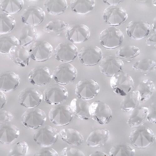 500PCS 6mm colorful acrylic simulation diamond Birthday Wedding Party decoration bride bouquet jewelry accessories