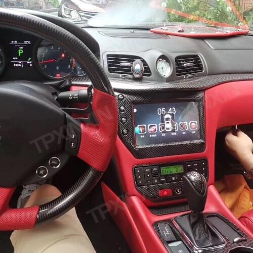 4G+64GB Android 9.0 Car Multimedia Player For Maserati GT/GC GranTurismo 2007-2017 Navi Radio navi stereo Touch screen head unit