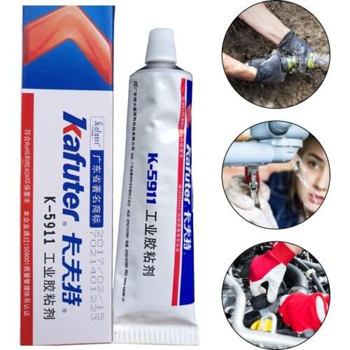 Tire Repair Tool Kraft K-5911 Headlight Sealant High Temperature Glue Electronic Components Glue Gray Sealant