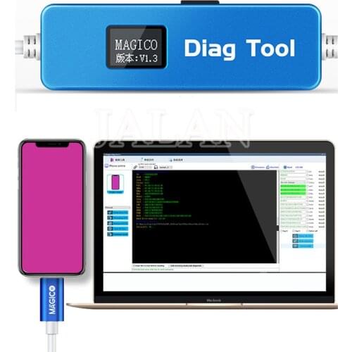 Magico Diag DFU Tool For phone&pad Unpack WiFi Data Repair Hard Disk Chip Enter Purple Screen Mode Without NAND Removal