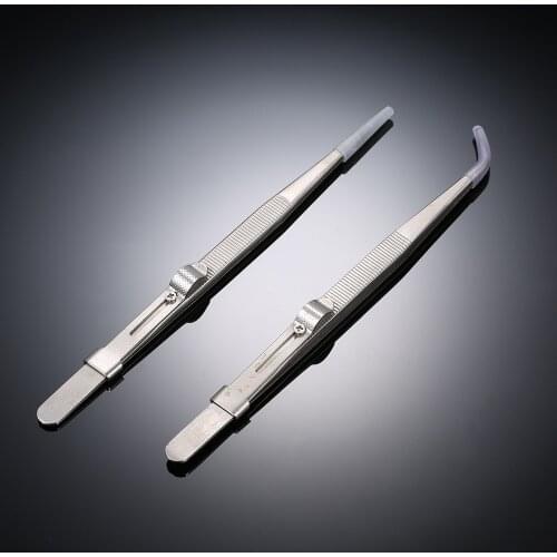 Multifunctional 304 Stainless Steel Tweezers Practical Gem Identification Tweezer Tool