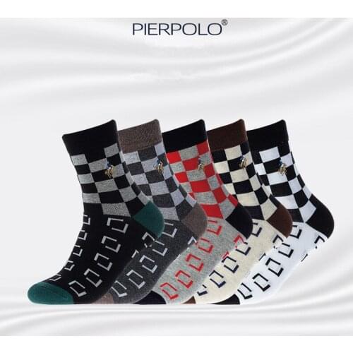 2020 Autumn Winter New Fashion Warm Mens Cotton Socks Business Casual Sock Long Crew Funny Socks For Male Size 39-45