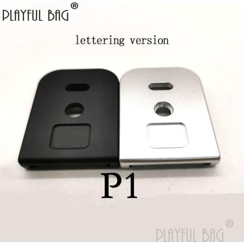 PB Playful bag Engraving CNC G17 Bottom Base CNC Upgrade Material CS Accessory Competitive DIY Toys QE06S