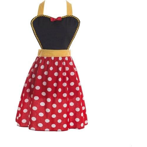 Family christmas clowns Mother and daughter clothes disney matching family clothes forky mickey mouse t shirt family women apron