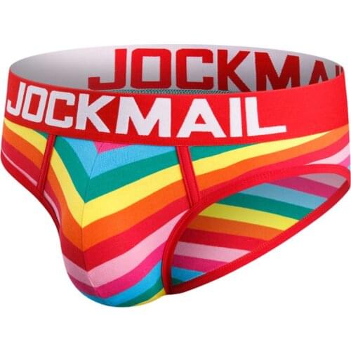 JOCKMAIL Sexy Men Underwear Men Briefs Underpants Jockstrap Gay Mens briefs Cuecas Men Brief Bikini Under Wear Man Srting Man