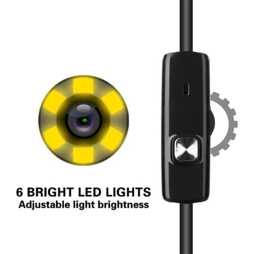 G5AA 3IN1 Industrial Endoscope Camera 3.9MM IP67 USB Borescope Inspection Camera Kit