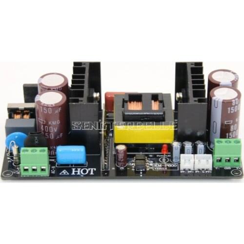 600W LLC Resonant Soft Switching Power Supply Board Regulated Output Power +-40V DC for Amplifier