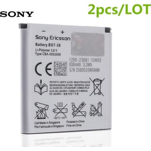 Original Sony BST-41 Phone Battery For Sony Ericsson Xperia PLAY R800 R800i Play Z1i A8i M1i X1 X2 X2i X10 X10i 1500mAh BST-41