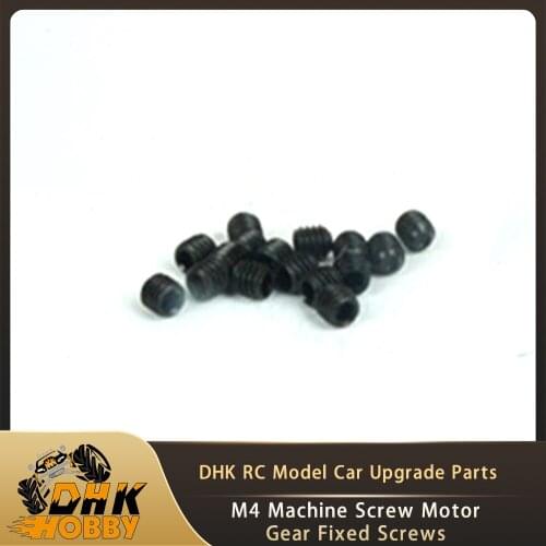 RC Car Parts 8381-204 DHK Hobby 8384 8382 8382 8135 Original Accessories M4 Machine Screw Motor Gear Fixed Screws