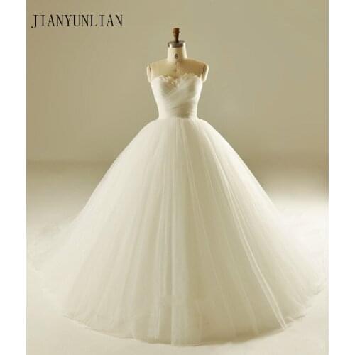 JIANYUNLIAN Wedding Dresses With A Train