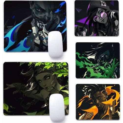 Hot shooter game Valorant 22x18cm Mouse Pad Computer Small Mouse Non-slip Pad Desktop Keyboard Pad Office Mouse Mat