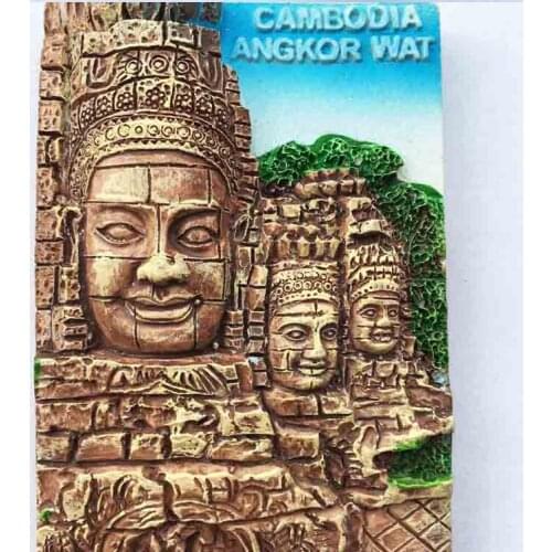 Bayon Siem Reap, Cambodia , Angkor Wat Fridge Magnets Souvenirs
