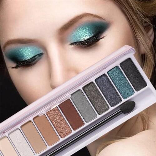 Fashion Eyeshadow Palette 12 Colors Matte Eyeshadow Palette Glitter Eye Shadow Makeup Nude Beauty Makeup set Cosmetics Tools