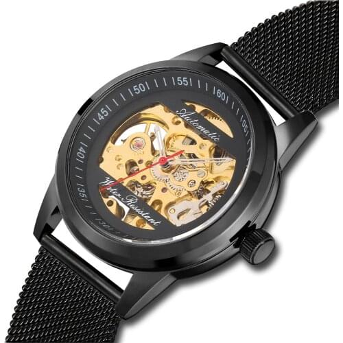 Pink Cohome Men's Wrist Watch