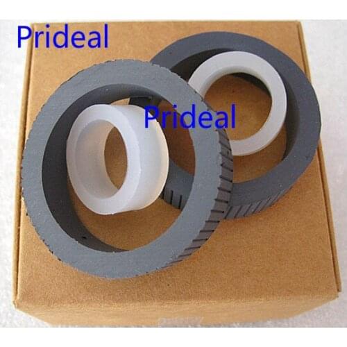 Prideal 2sets New pick up roller tire for Panas KV-SL1035 KV-SL1036 KV-SL1055 KV-1066C high speed scanner pick up roller tire