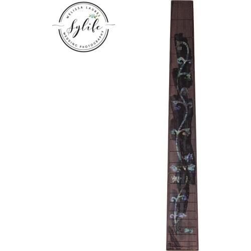 41" 20 Frets Green Shell Guitar Part Fretted Solid Rosewood Fretboard