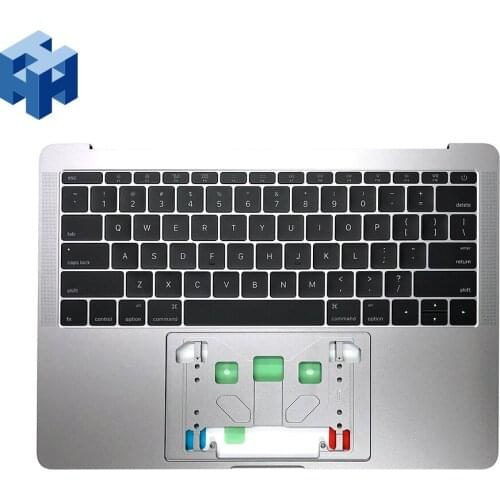 Brand New Space Grey Laptop Top case US Layout for Macbook Pro Retina 13" A1708 Topcase with Keyboard Replacement 2016 2017