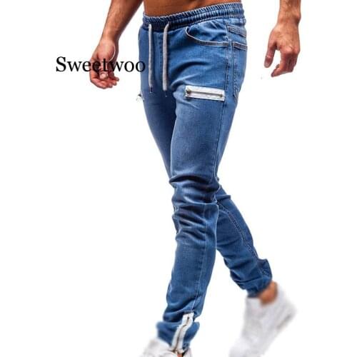 Мужские зауженные джинсы SWEETWOO China At AliExpress