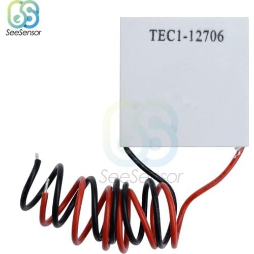 TEC1-12706 TEC1 12706 12V 6A TEC Thermoelectric Cooler Peltier 40*40MM Peltier Elemente Module