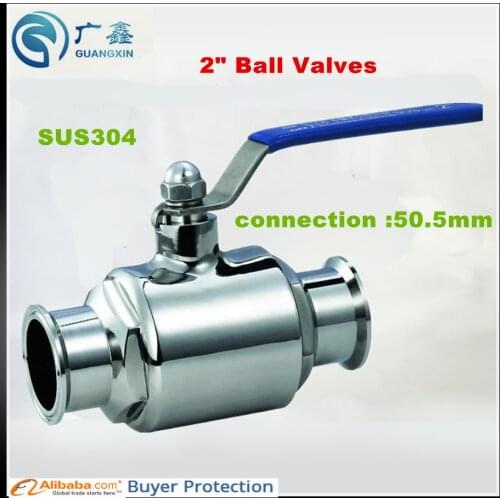 Food grade pinch ball valve, Q81 polishing clamp, ,304 stainless steel304 SS Clamp connection ball valve