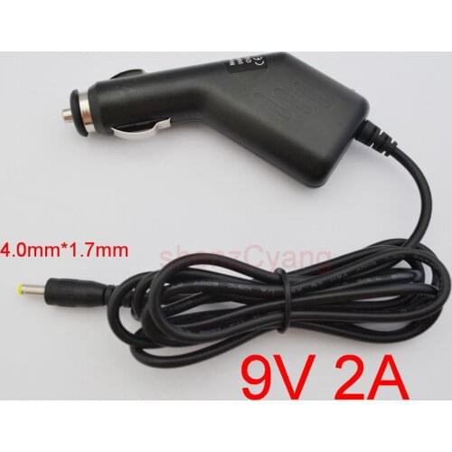 1pcs 9V 2A Car Vehicle Power Charger Adapter Cord For Coby Mobile Portable DVD Player