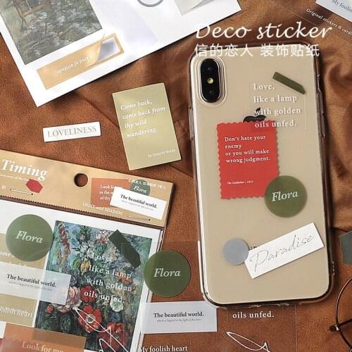 20sets/lot Kawaii Stationery Stickers ins Small Things Diary Planner Decorative Mobile Stickers Scrapbooking DIY Craft Stickers