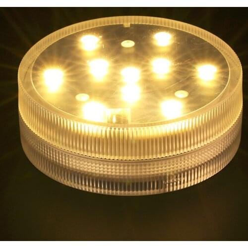 4 Pieces/Lot Free Shipping Wedding Party Item Type Submersible RGB LED Light Base For Wine Bottle,Glass,Vases