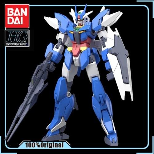 BANDAI HGBD 1/144 Earth Gundam Build Divers Re RISE R 01 Assembly Model Action Toy Figures Gifts for Children