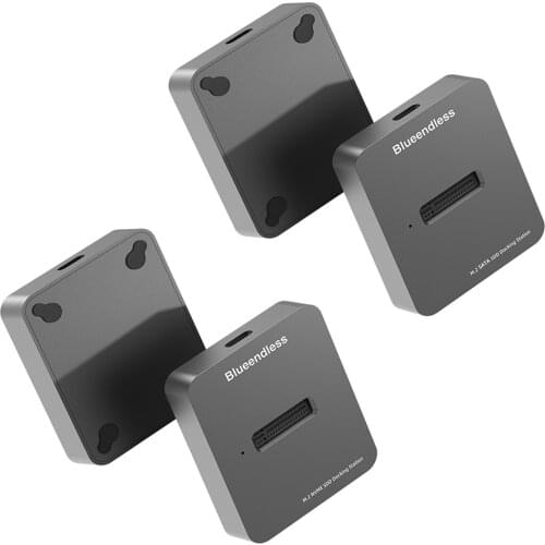Blueendless Type-C SSD Docking Station 10Gbps M.2 SATA NVME Reader Adapter