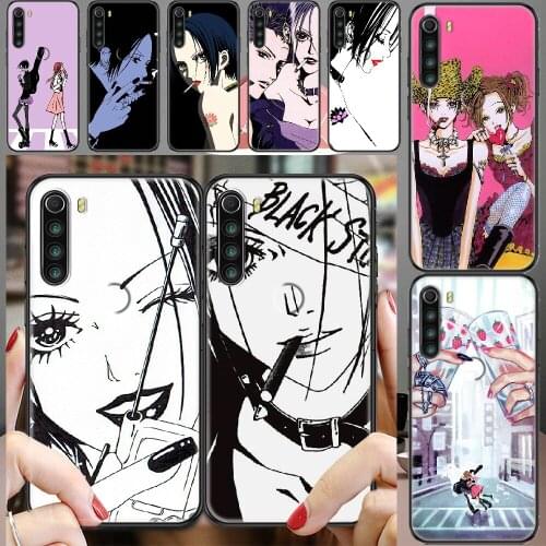 Oosaki Komatsu Nana Anime Phone case For Xiaomi Redmi Note 7 7A 8 8T 9 9A 9S K30 Pro Ultra black pretty prime painting
