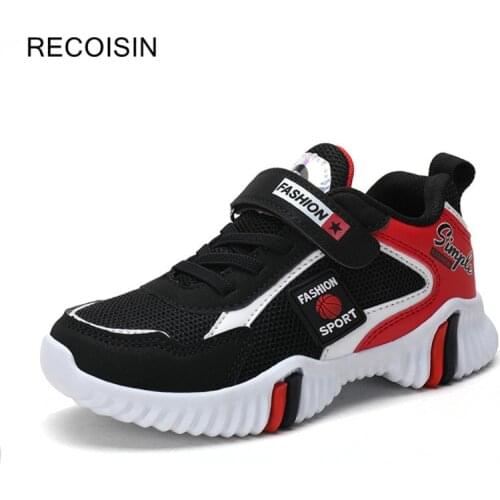 RECOISIN Spring Kids Sneakers Boys Basket Shoes Running Casual Light Breathalbe Children Shoes Boy Sport Shoes chaussure enfant