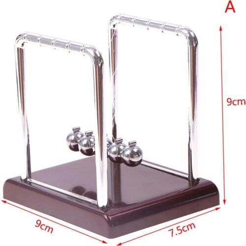Physics Science Pendulum Steel Balance Ball Newtons Cradle Desk Table Decor Metal Pendulum Ball Newton Ball