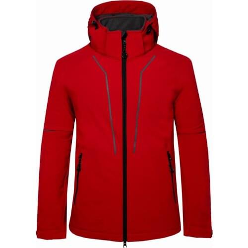 Mountain Men Hiking Jacket Windproof Water Repellent Clothing Softshell Fleece Coat Outdoor Sport Wear Riding Camping Running