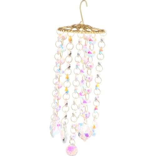 Crystal Wind Chrimes Garden Patio Home Window ing Decoration