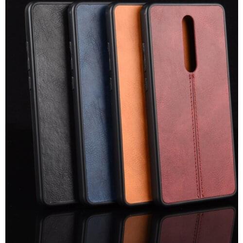 Leather Case For Xiaomi Mi 9 Redmi K20 Pro K20 Luxury Style High Grade Retro PU Material Soft TPU Cover For mi 9 9SE Case Coque