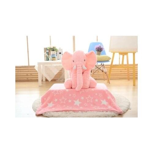 Small Size 40cm 5colors Elephant Plush Soft Toy Stuffed Baby Toy Anminal Appease Baby Sleep Pillow