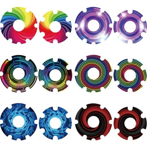 For Xiaomi M365 Pro 1Pair Electric Scooter Front Wheel Sticker PVC Motor Protective Cover Shell Kick Cycling Scooter Accessories