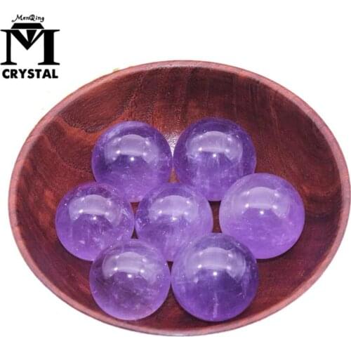 Natural Amethyst crystal ball home decoration ball diviner circular stone ball wedding photography accessories