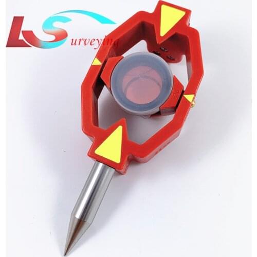 NEW Mini Prism -30 / 0 mm With Pole Tip For Total Stations