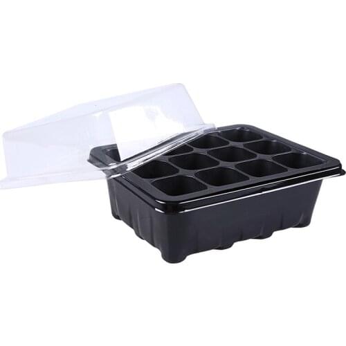 Planter for Succulent Planter Flower Pot Plastic Nursery Pots Cultivation Garden Plant Seedling Tray Germination Box with Cover
